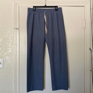 Med/tall Heather Grey Livingston FIGS scrub bottom